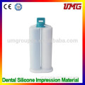 Dental material manufacturers supply silicone rubber dental impression material